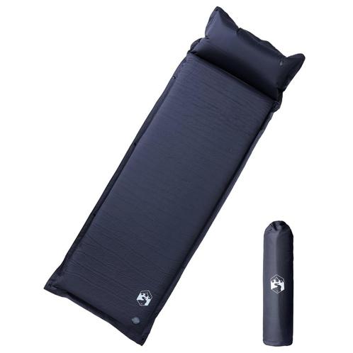 vidaXL Kampeermatras met kussen zelfopblazend 1-persoons, Caravans en Kamperen, Slaapzakken, Nieuw, Verzenden