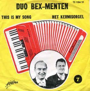 vinyl single 7 inch - Duo Bex-Menten - This Is My Song /..., Cd's en Dvd's, Vinyl Singles, Zo goed als nieuw, Verzenden