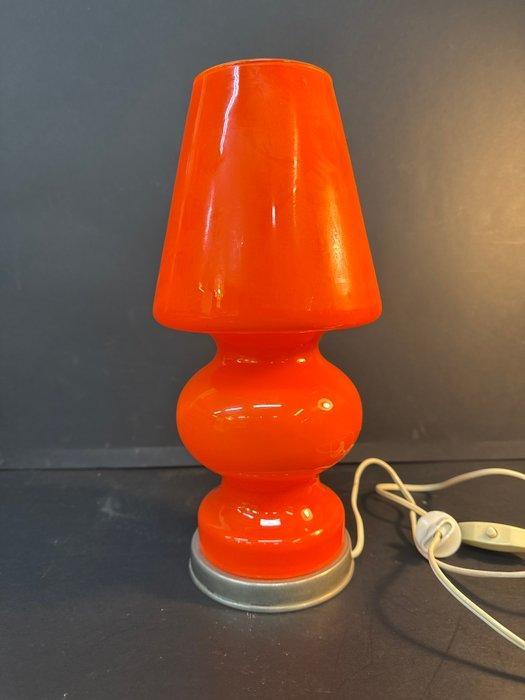 Tafellamp - Metaal, Glas - Abat-jour Mushroom, Antiek en Kunst, Antiek | Lampen