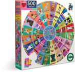 Dogs of the World (500 stukjes) | eeBoo - Puzzels, Hobby en Vrije tijd, Denksport en Puzzels, Verzenden, Nieuw