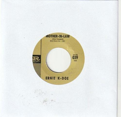 Ernie K Doe - Mother-In-Law + I cried my last tear (Vinyl..., Cd's en Dvd's, Vinyl Singles, Verzenden