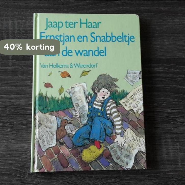 Ernstjan en snabbeltje aan de wandel 9789026900174 Haar, Boeken, Kinderboeken | Jeugd | 13 jaar en ouder, Gelezen, Verzenden