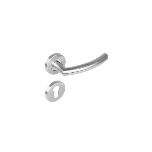 Intersteel Deurkruk Halfrond 90° op rozet met, Doe-het-zelf en Verbouw, Hang- en Sluitwerk, Nieuw, Verzenden