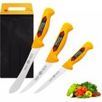 Eikaso Solingen Slagersmessenset – 3-delig – Molybdeenst, Huis en Inrichting, Keuken | Bestek, Ophalen of Verzenden, Nieuw, Overige materialen