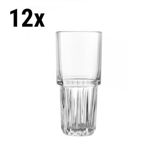 GGM Gastro | (12 stuks) Longdrinkglas - EVEREST - 296 ml - |, Huis en Inrichting, Keuken | Servies, Effen, Nieuw, Glas of Glazen