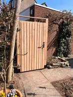 Maatwerk eiken poorten / tuinpoorten, Met poort, Nieuw, Ophalen of Verzenden, Tuinhek