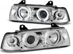 Koplampen BMW E36 Limousine/Touring Angel Eyes Chroom, Auto-onderdelen, Ophalen of Verzenden, Nieuw