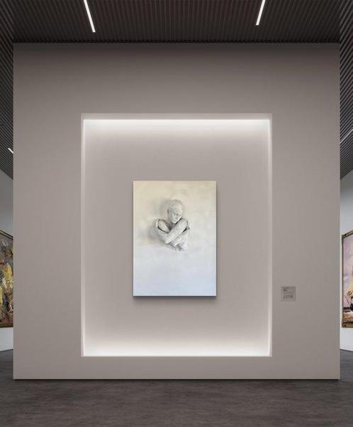 Nicole Lubbers - Haar hart in mijn handen, Antiek en Kunst, Kunst | Schilderijen | Modern