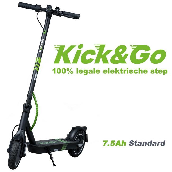 UrbMob Kick&amp;Go 7.5Ah. De 100% legale elektrische step., Fietsen en Brommers, Steps, Elektrische step (E-scooter), Nieuw, Ophalen of Verzenden