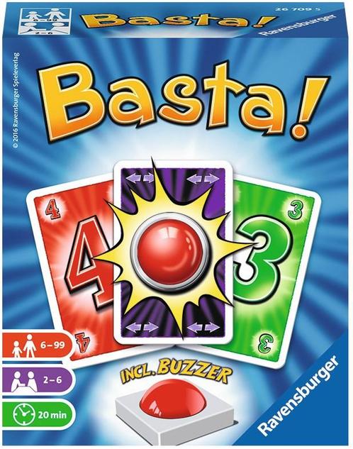 Basta! | Ravensburger - Kaartspellen, Hobby en Vrije tijd, Gezelschapsspellen | Kaartspellen, Nieuw, Verzenden