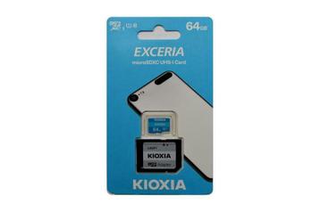 Kioxia (Toshiba) Exceria 64GB microSDXC geheugenkaart
