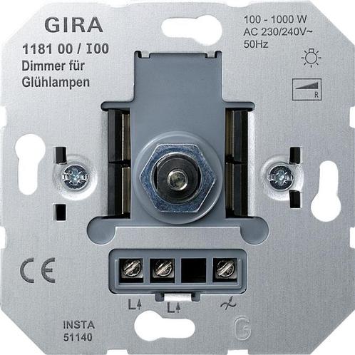 Gira Basic Unit Dimmer - 118100, Tuin en Terras, Buitenverlichting, Overige typen, Nieuw, Verzenden