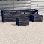 vidaXL 6-delige Loungeset pallet massief grenenhout, Tuin en Terras, Tuinsets en Loungesets, Verzenden, Nieuw, Loungeset