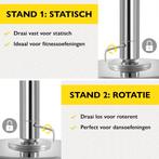 2dekans | Zoluko Professionele Danspaal - Verstelbaar in, Sport en Fitness, Fitnessmaterialen, Ophalen of Verzenden, Zo goed als nieuw