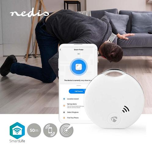 Nedis SmartLife Bluetooth tracker / Keyfinder met App, Telecommunicatie, Wearable-accessoires, Nieuw, Ophalen of Verzenden