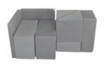 Foam blokken - soft play - ITAKA - 9 delig - grijs, Ophalen of Verzenden, Nieuw