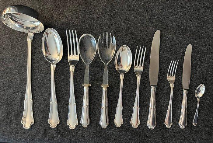 Greggio - Bestekset - .800 zilver, Antiek en Kunst, Antiek | Goud en Zilver