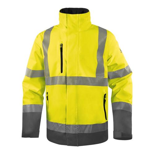 Werkjas Deltaplus Track High Vis - Maat M, Tuin en Terras, Werkkleding, Nieuw, Verzenden