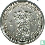 Nederland 1 gulden 1924, Postzegels en Munten, Munten | Nederland, Verzenden, Overige waardes, Losse munt, Goud