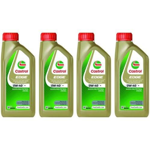 Castrol Aanbieding: 4 X Edge 0W40 R 1L, Computers en Software, Laptop-opladers, Verzenden