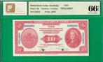 Nederlands-Indië. - 10 gulden 1943 - specimen - Pick 114s