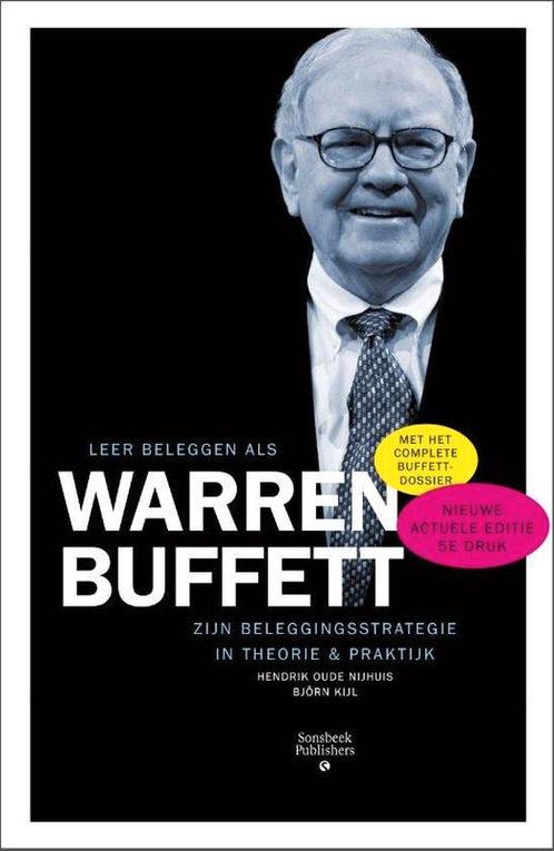 Boek Leer beleggen als Warren Buffet 9789078217213, Boeken, Economie, Management en Marketing, Zo goed als nieuw, Verzenden