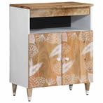 vidaXL Dressoir 60x33,5x75 cm massief mangohout, Huis en Inrichting, Verzenden, Nieuw