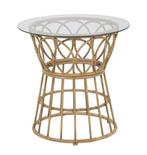 SALONTAFEL PANAMA CIRKEL CM Ø 50X50, Huis en Inrichting, Tafels | Salontafels, Ophalen of Verzenden, Nieuw