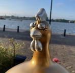 Beeld, The Fat Chicken - 40 cm - GELDKleur-hars, Antiek en Kunst