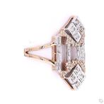 Ring - 14 karaat Roségoud - 0.68ct. tw. Diamant (Natuurlijk), Nieuw