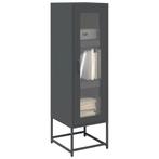 vidaXL buffetkast 36x39x123 cm koudgewalst staal, Huis en Inrichting, Kasten | Buffetkasten, Verzenden, Nieuw, Metaal