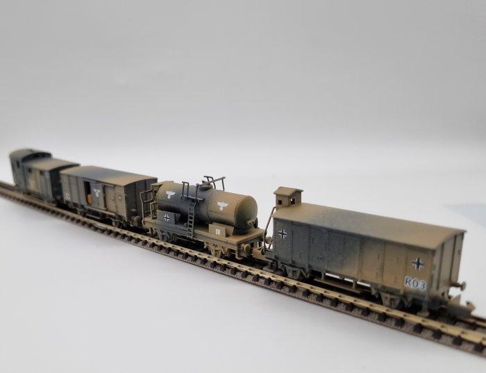 Arnold, Fleischmann N - Modeltrein (4) - Wehrmacht -, Hobby en Vrije tijd, Modeltreinen | N-Spoor