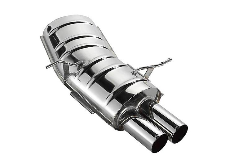 Einddemper 3-serie Cabrio E46 | Eisenmann Race 2x Ø 76mm+, Auto-onderdelen, Uitlaatsystemen, Nieuw, Verzenden