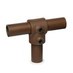 Kort T-Stuk - Vintage Brown (Ø 33.7) | Bezorgen en afhalen |, Ophalen of Verzenden, Nieuw
