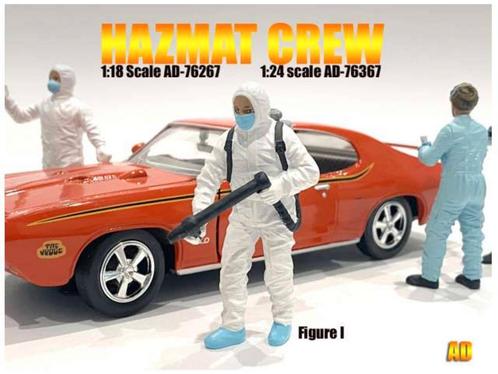 GSDCCad 00076367 1/24 Hazmat Crew Figure I (1:24, Figuren), Hobby en Vrije tijd, Modelbouw | Figuren en Diorama's, Nieuw, Ophalen of Verzenden