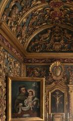 Spanish Baroque School (XVIII) - Saint Anthony of Padova, Antiek en Kunst