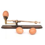 Weegschaal -  Reliable Beam Egg Grading Scale - Hout, Staal, Antiek en Kunst