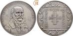Zilver medaille auf seinen 150 Geburtstag 1928 Weimarer R..., Postzegels en Munten, Penningen en Medailles, Verzenden