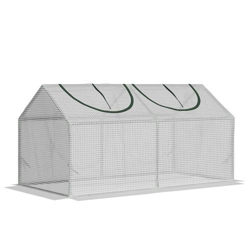 TRUUSK PE Broeikas 120x60x60 cm - Met Venster - Tomatenkas -, Tuin en Terras, Kassen, Nieuw, Verzenden