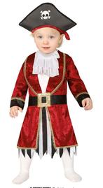 Piraten Kostuum Baby Rood, Kinderen en Baby's, Carnavalskleding en Verkleedspullen, Nieuw, Verzenden