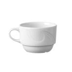 Koffiekopjes | KARIZMA | Porselein | Wit | 17cl | 12 Stuks |, Verzenden, Nieuw in verpakking