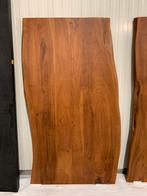 Boomstamblad 160 cm, Nieuw, Vijf personen of meer, Boomstam tafel, industrieel, botanisch, hotel chic, 150 tot 200 cm