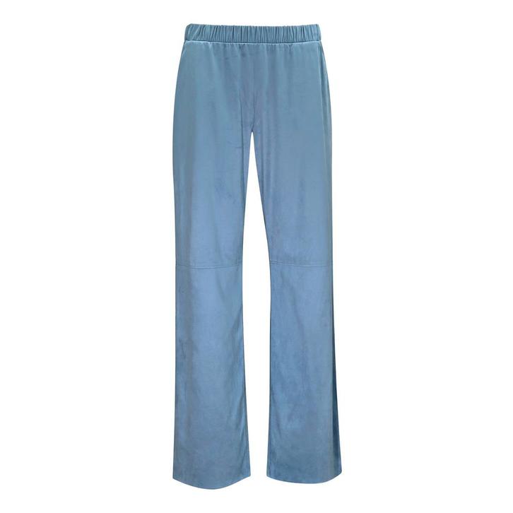 Pennyblack • blauwe pantalon suèdelook • 36 (IT42), Kleding | Dames, Broeken en Pantalons, Blauw, Nieuw, Maat 36 (S), Verzenden