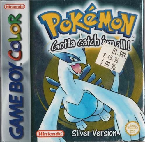 Game Boy Pokemon Silver Version (In doos), Spelcomputers en Games, Games | Nintendo Game Boy, Zo goed als nieuw, Verzenden