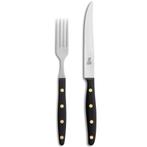 Robert Herder Windmühle Steakvork en Steakmes - RVS - Fij.., Ophalen of Verzenden, Nieuw