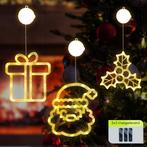 Kerstverlichting Raam Kerstman Gezicht + Kerstcadeau +, Diversen, Kerst, Verzenden, Nieuw