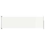 Uittrekbaar Scherm Creme | 40% Korting | OP=OP | Balkon Idee, Tuin en Terras, Staal, Nieuw, Ophalen of Verzenden, 200 cm of meer