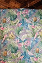 Exclusieve Boheemse stof met junglepapegaaien - 300x280cm -