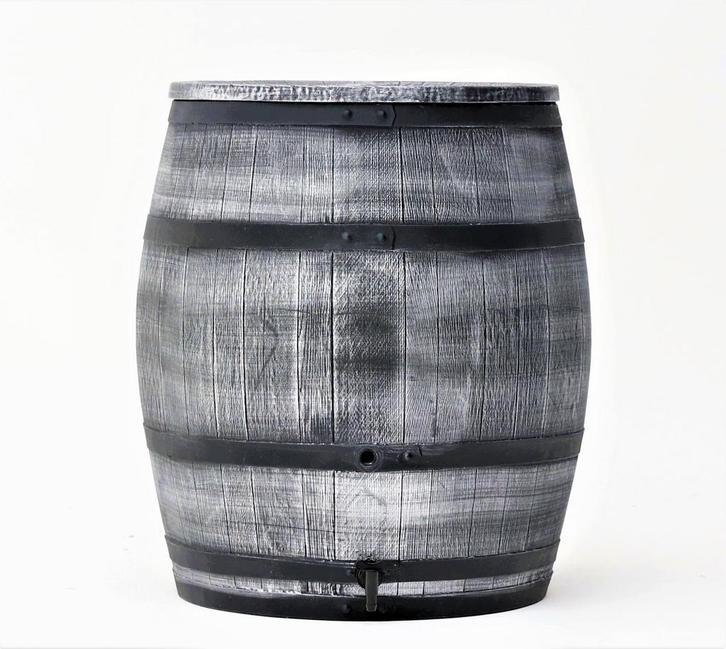 240 liter regenton Wineman greywash, Tuin en Terras, Regentonnen, Nieuw
