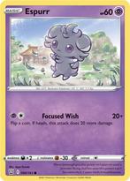 Espurr 060/163 Battle Styles, Ophalen of Verzenden, Nieuw, Losse kaart, Foil